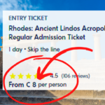 Lindos-Acropolis-Tickets