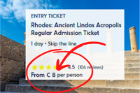 Lindos-Acropolis-Tickets